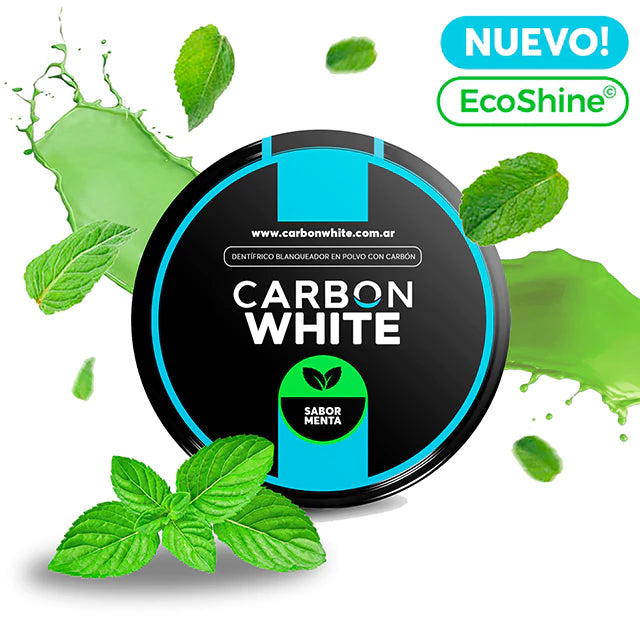 Blanqueador Dental Organico Carbon Activado Vegetal - Saber Menta
