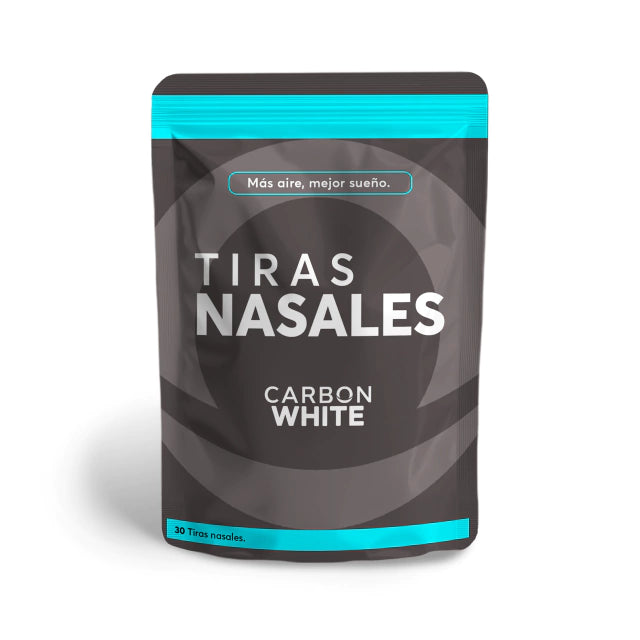 Tiras Nasales CarbonWhite® Respira Mejor Original Dormir/deporte/roncar