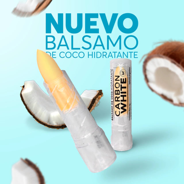 Blanqueador Dental + Balsamo sabor "coco" + Manteca de Cacao de regalo