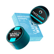 COMBO 3 EN 1 Blanqueador dental + Máscara exfoliante de carbón + Bandas blanqueadoras