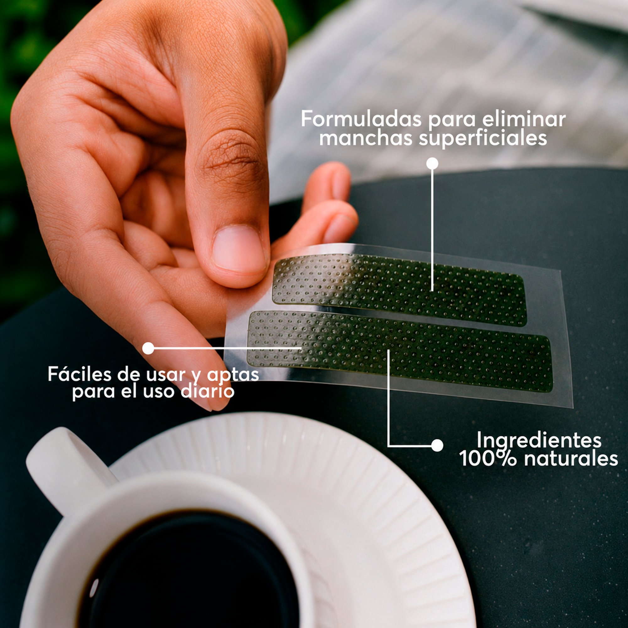 Tratamiento Tiras blanqueadoras & Cepillo + Carbón activado de regalo