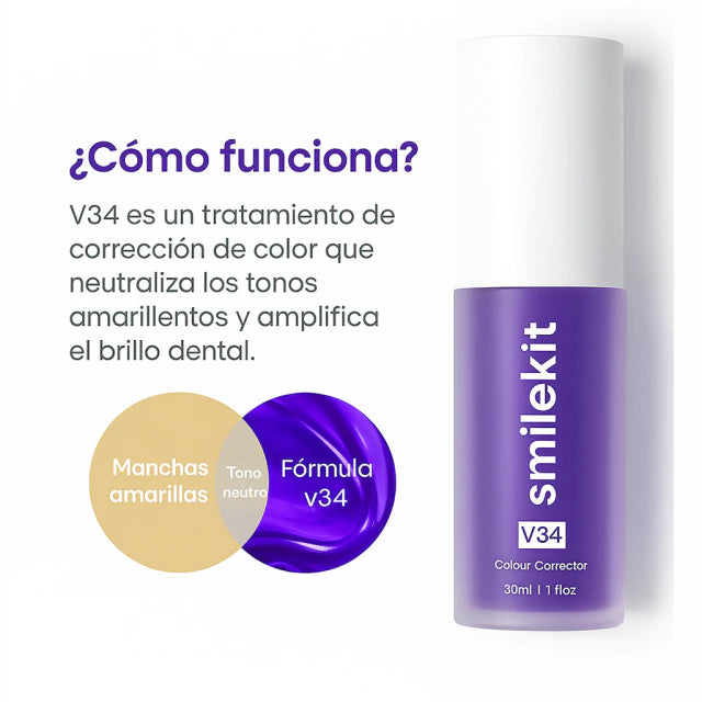 SmileKit V34 - Tus dientes más blancos
